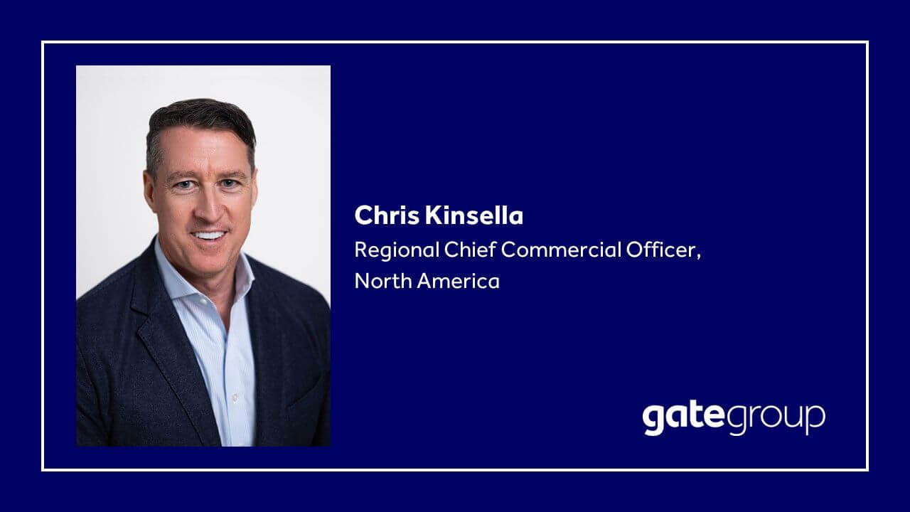 gategroup promotes Chris Kinsella to Regional Chief Commercial Officer