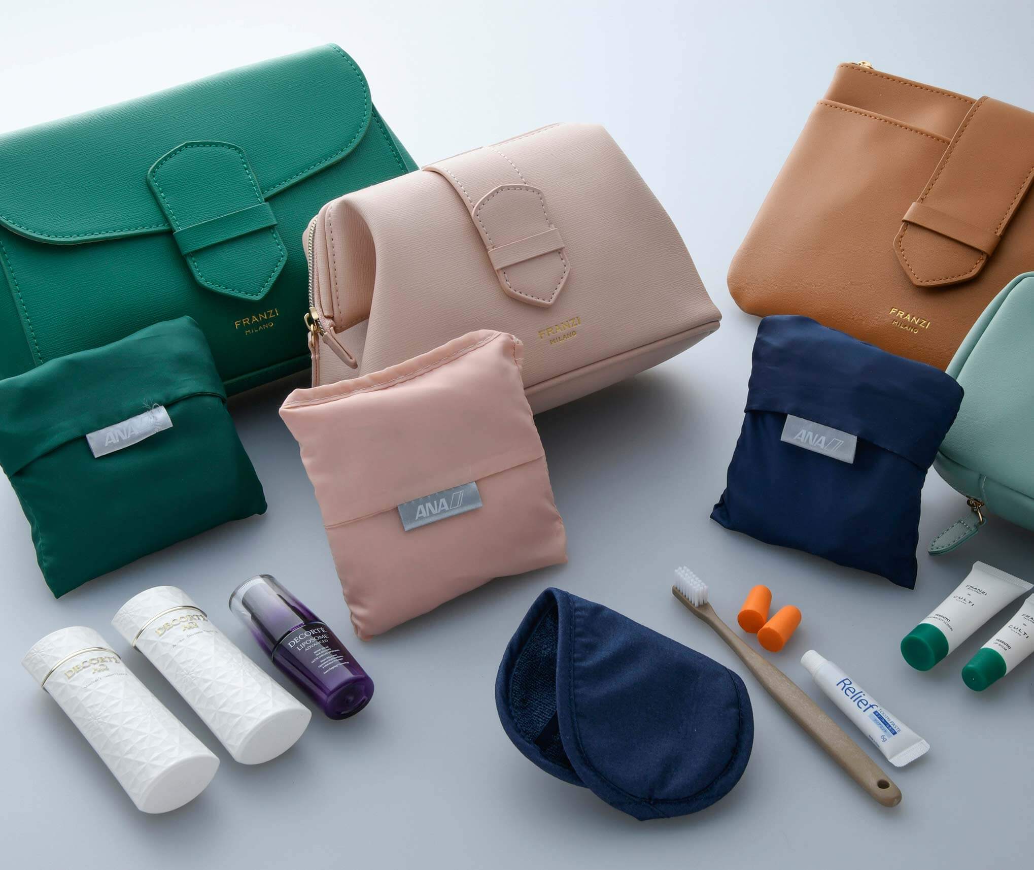 deSter and ANA unveil amenity kit collaboration for First and
